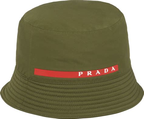 prada bucket hat with pocket